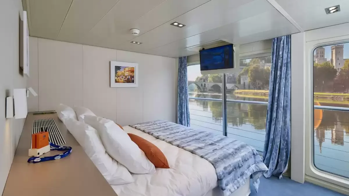 Une cabine à bord du Van Gogh