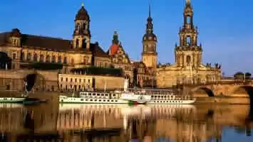 Paysages des croisières sur l'Elbe