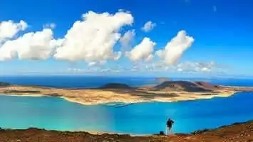 Paysages des croisières dans les îles Canaries