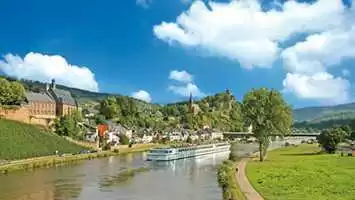 Paysages des croisières sur le Rhin