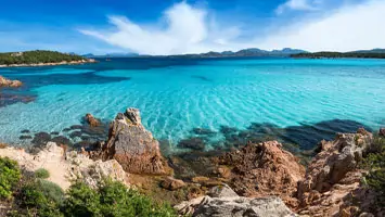 Paysages des croisières en Sardaigne