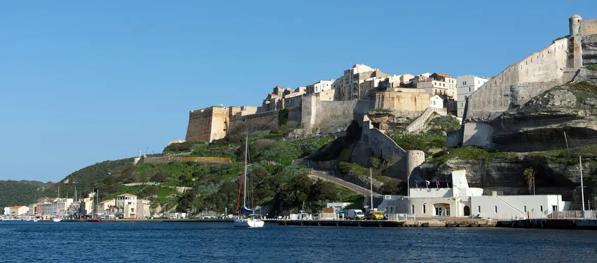 Corse, Bonifacio, Méditerranée, Citadelle