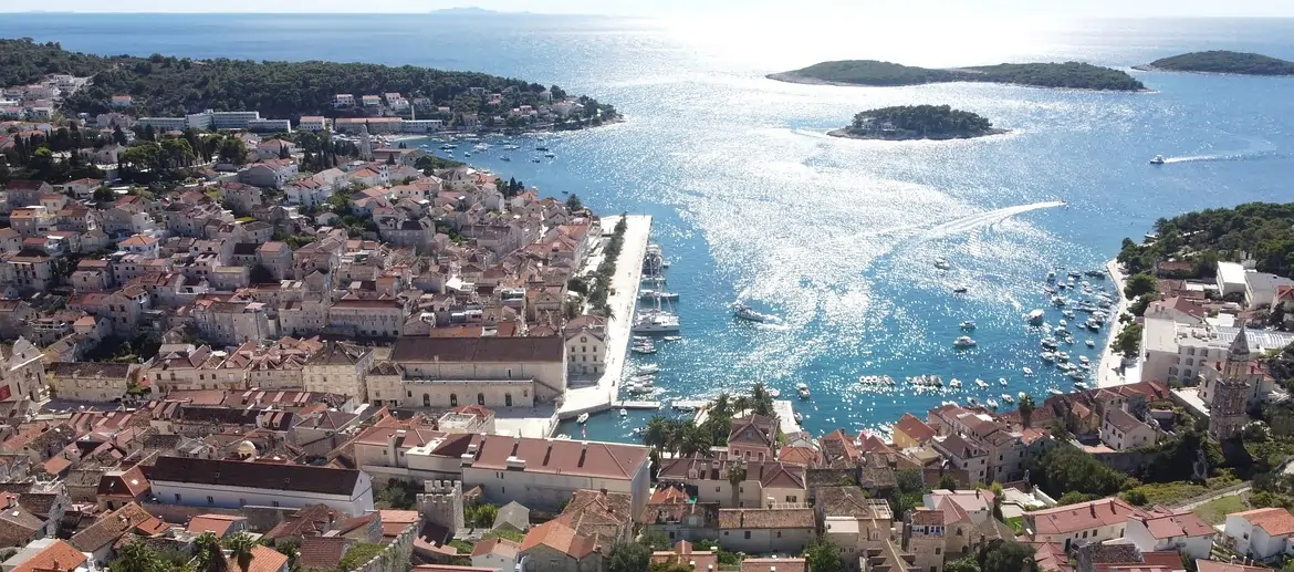 Hvar, Mer adriatique, Croatie