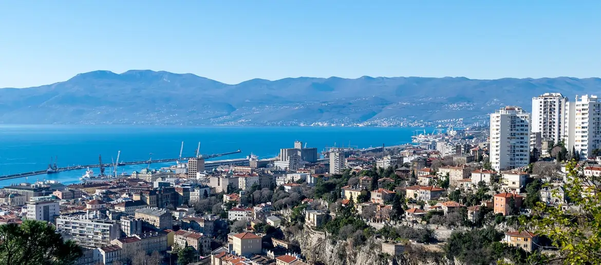 Panorama Rijeka, Croatie