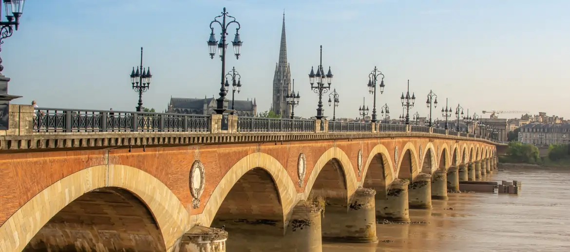 Bordeaux, Pont, Garonne, France
