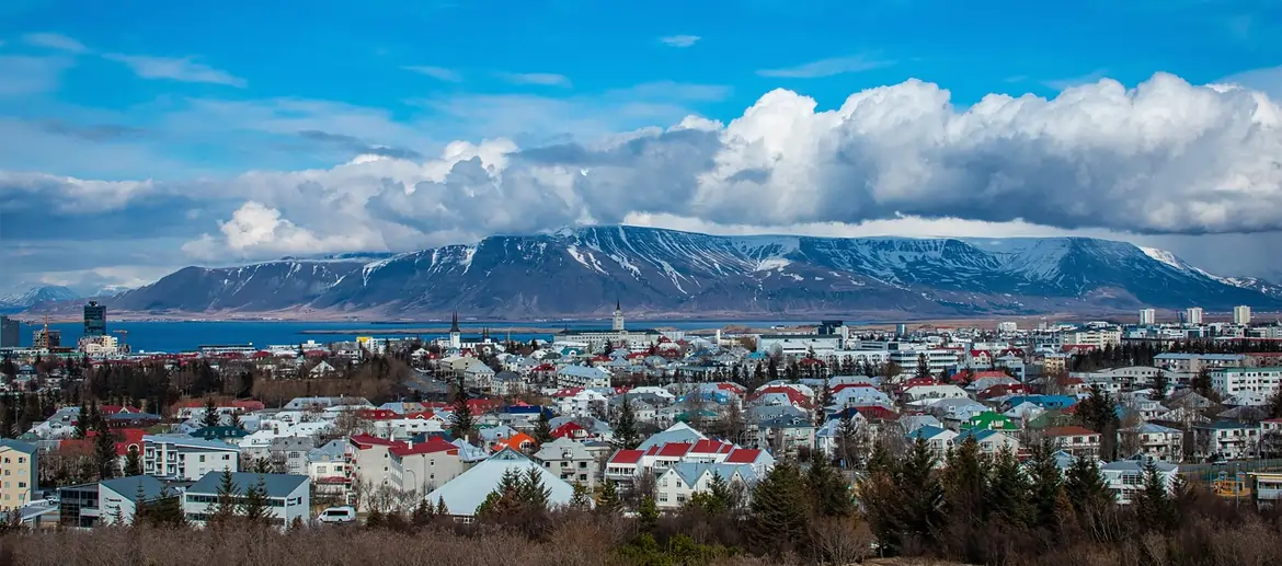 Islande, Reykjavik, Panorama