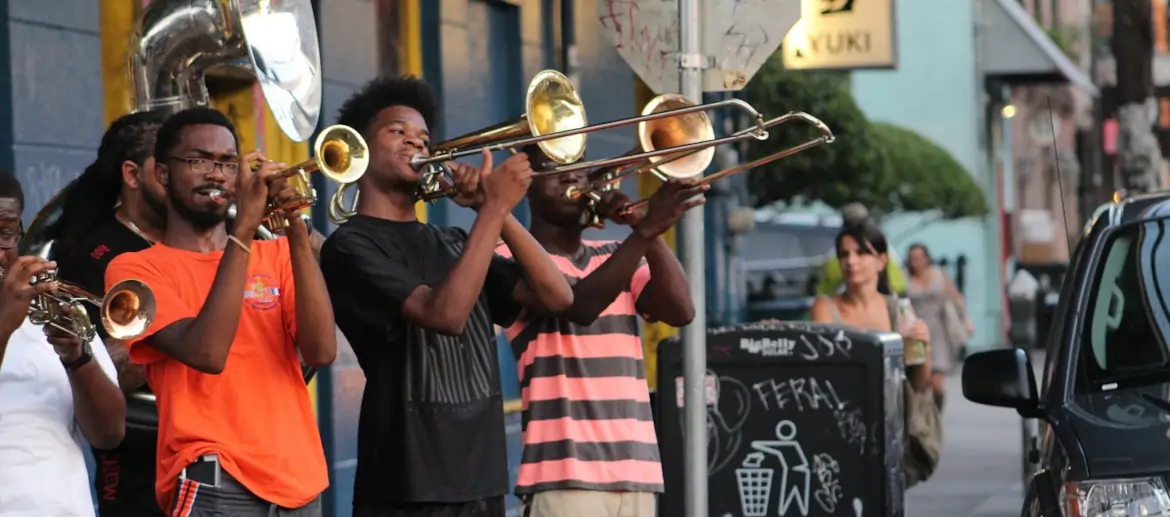 La nouvelle orléans, jazz de rue, Louisiane, Etats-unis