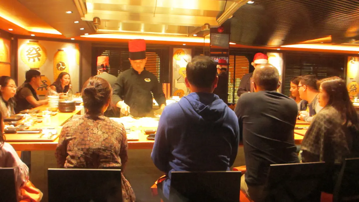 Restaurant gastronomique à bord du MSC Meraviglia