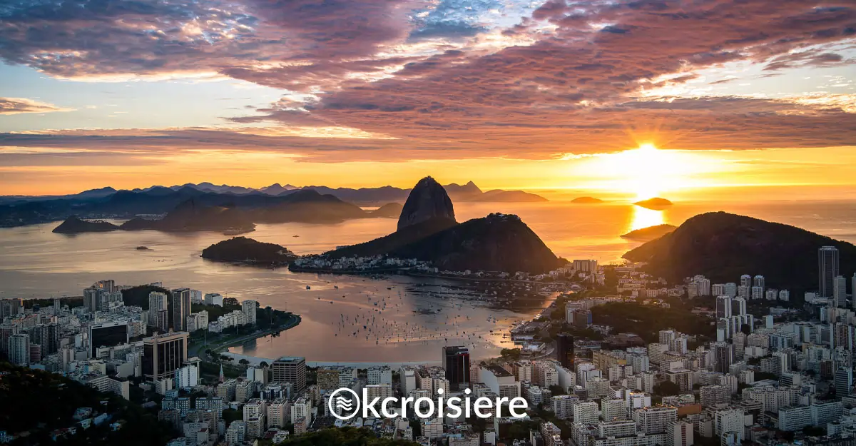 Coucher de soleil Rio de Janeiro