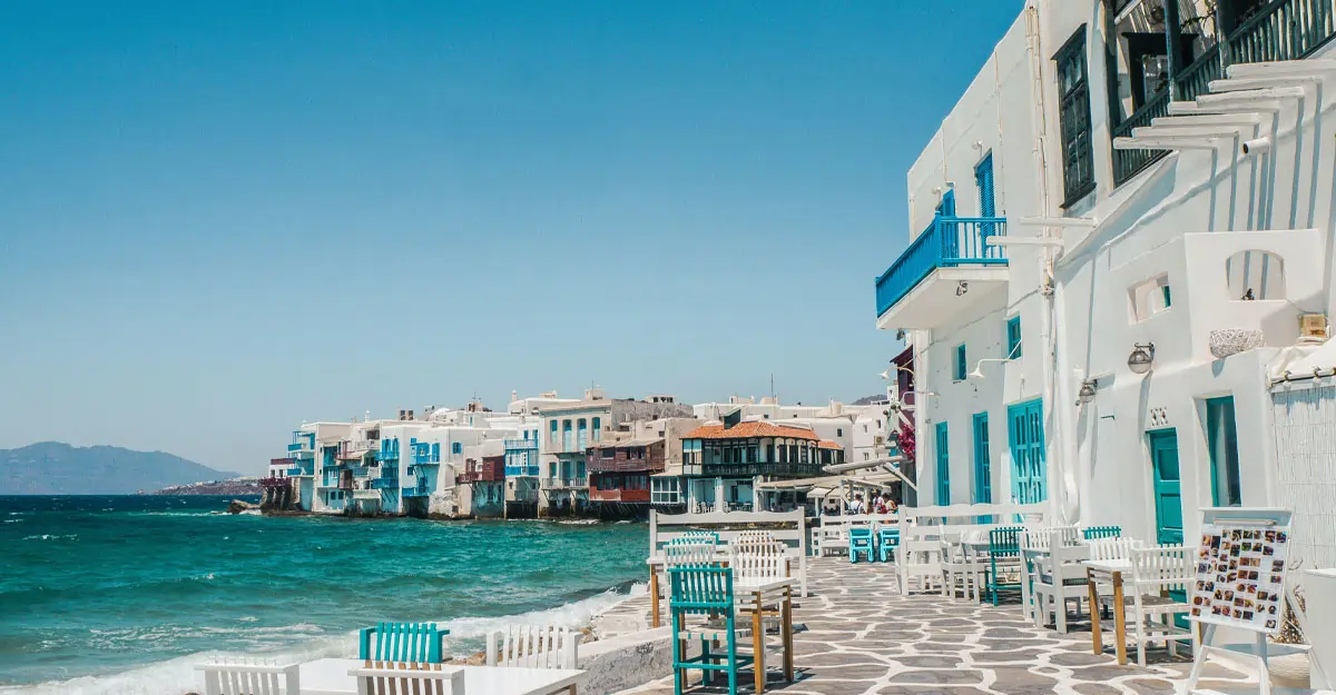 Mýkonos en Grèce