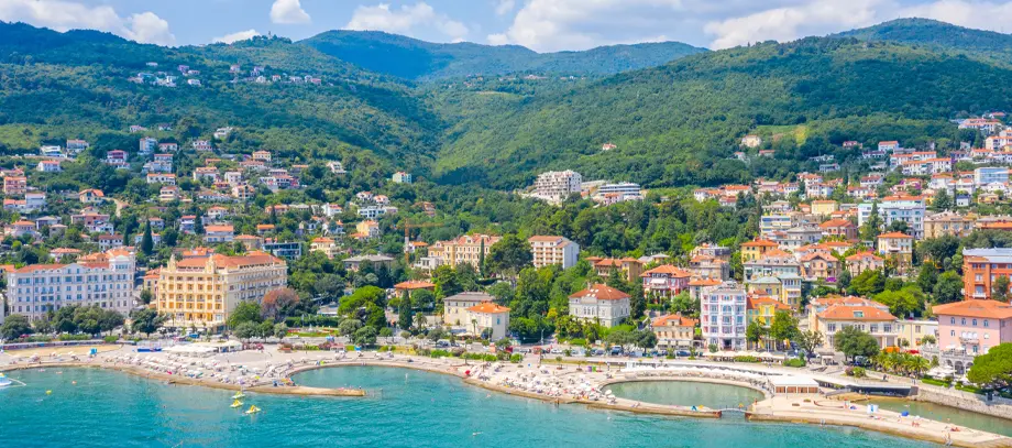 Opatija, escale de croisière