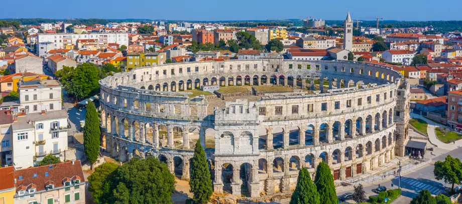 Pula, escale de croisière