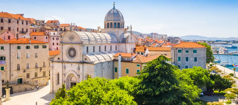 Šibenik, escale de croisière