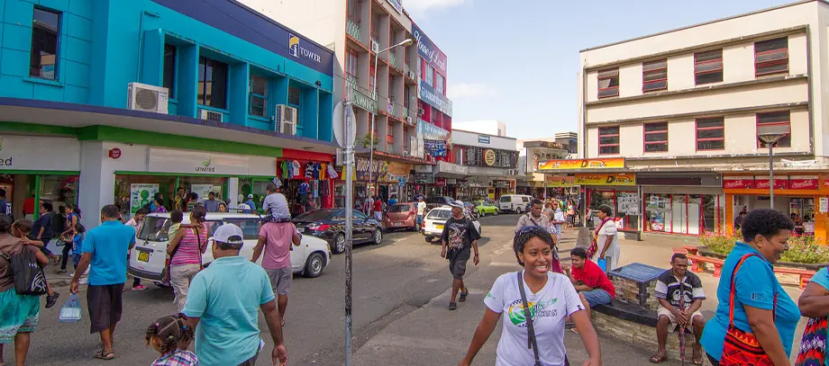 Suva, escale de croisière