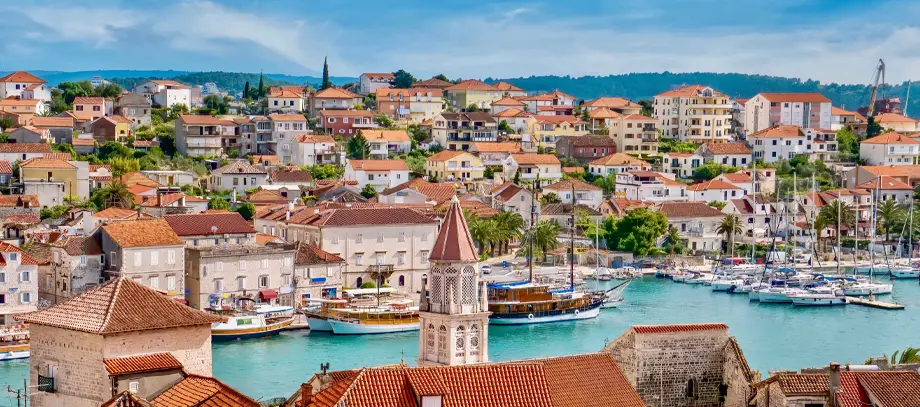 Trogir, escale de croisière