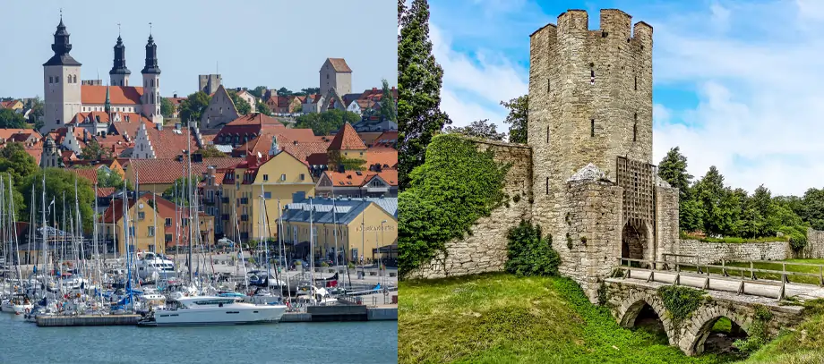 Visby, escale de croisière