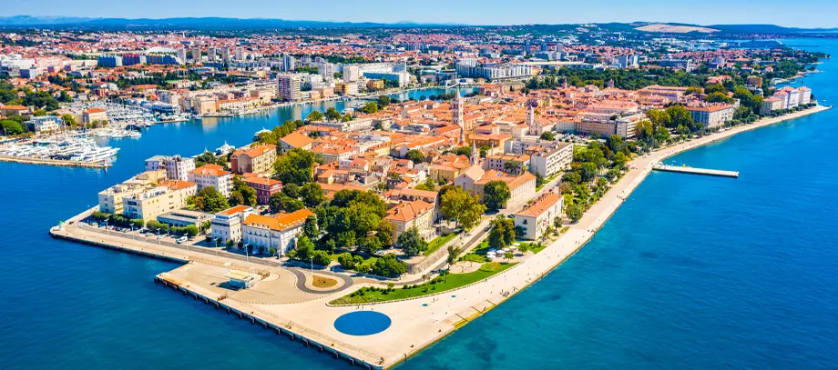 Zadar, escale de croisière