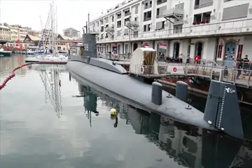Sous-marin au musée maritime de Gênes