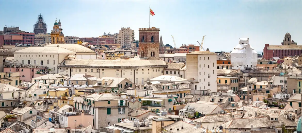 Gênes, centre-ville historique, Italie