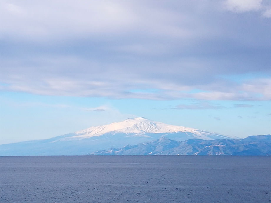 vue sur l'Etna
