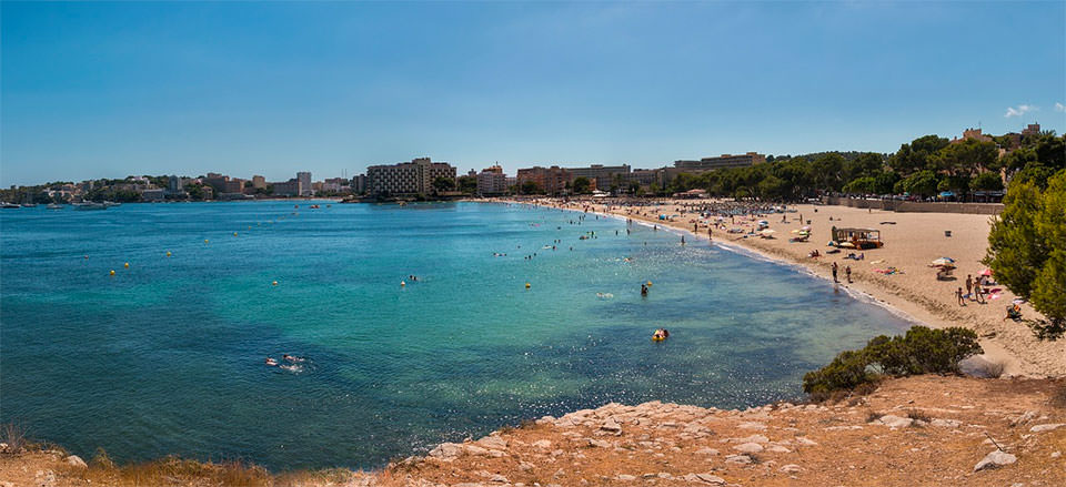 Vue panoramique sur Palma de Majorque