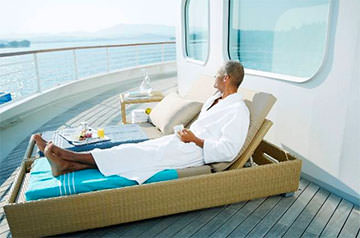 Détente à bord du Seabourn Encore