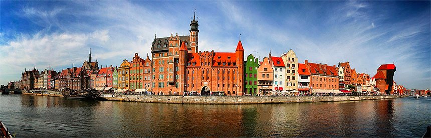 Panorama de Gdansk