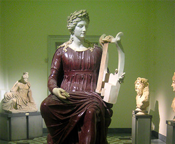 Apollon Cytharède, Musée archéologique national de Naples