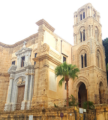 église de San Cataldo de style byzantin