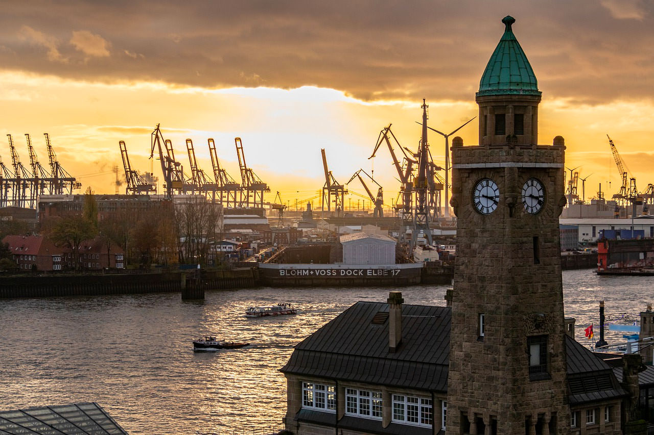 Le port d'Hambourg