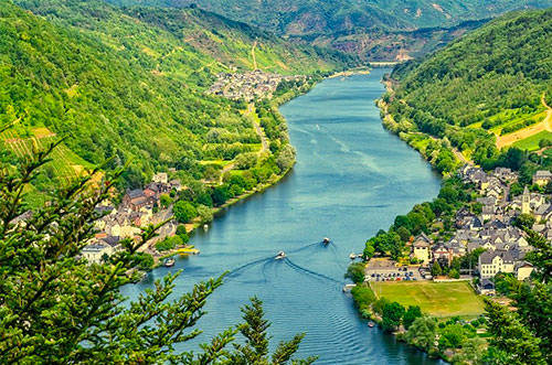 Croisière sur le Moselle, Allemagne