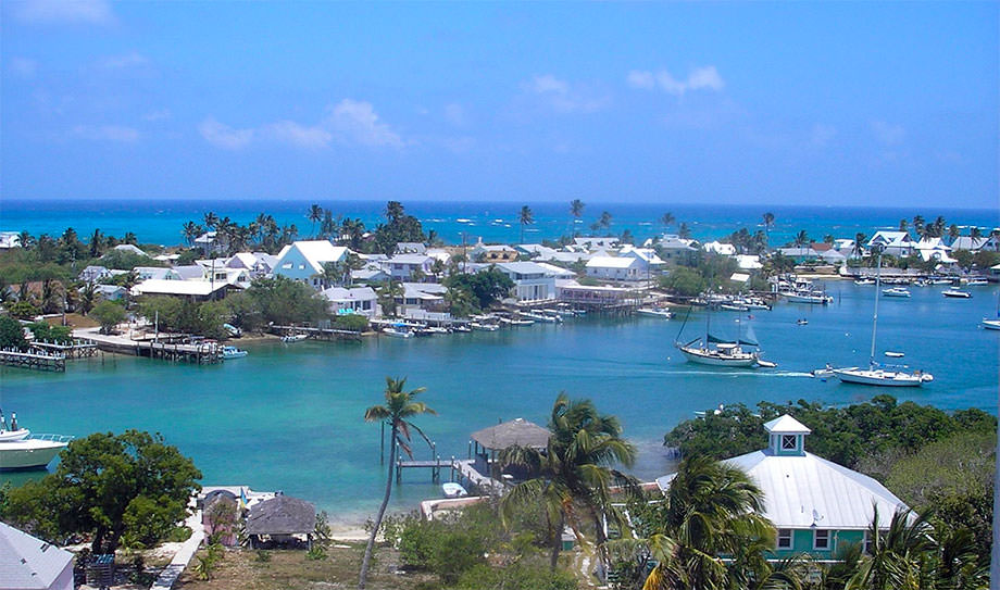 L'île Elbow Cay, îles Abacos.