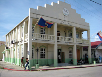 Hôtel de ville, Belize City, Belize.