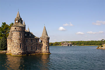 Châteaux sur les rives du Saint-Laurant