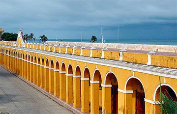 Muraille Carthagène des Indes, Colombie