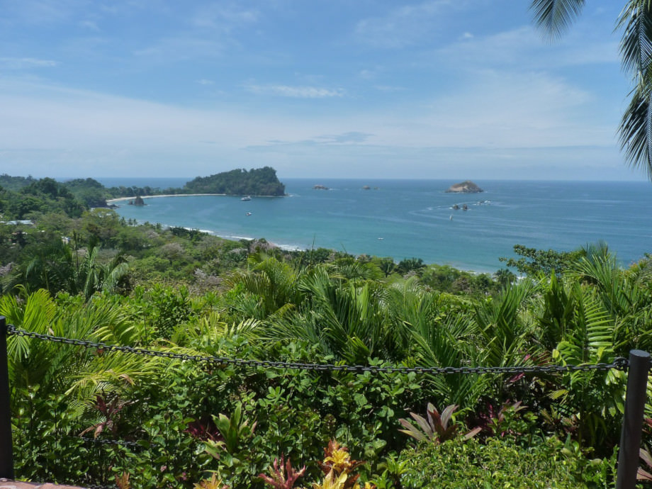 photo plage dans la parc Manuel Antonio.