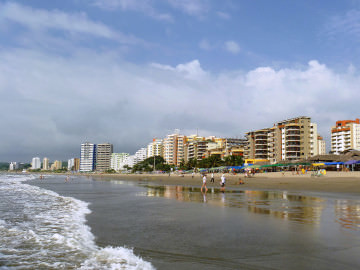 Plage Tonsupa, Atacames en Equateur