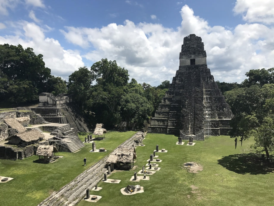 Ruines Mayas site archéologique de Tikal, Guatemala