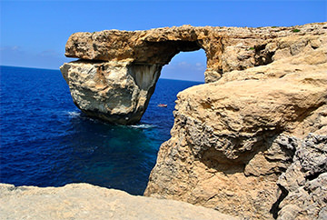 Fenêtre D'azur à Gozo, Malte