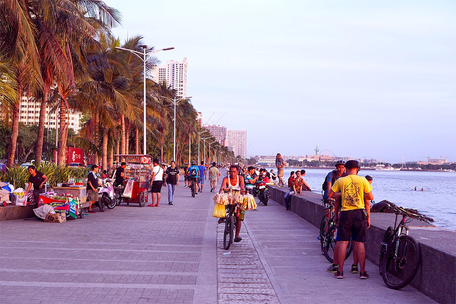 Manille, Manila bay, République des philippines