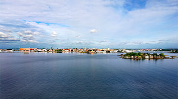 Karlskrona Suède Mer
