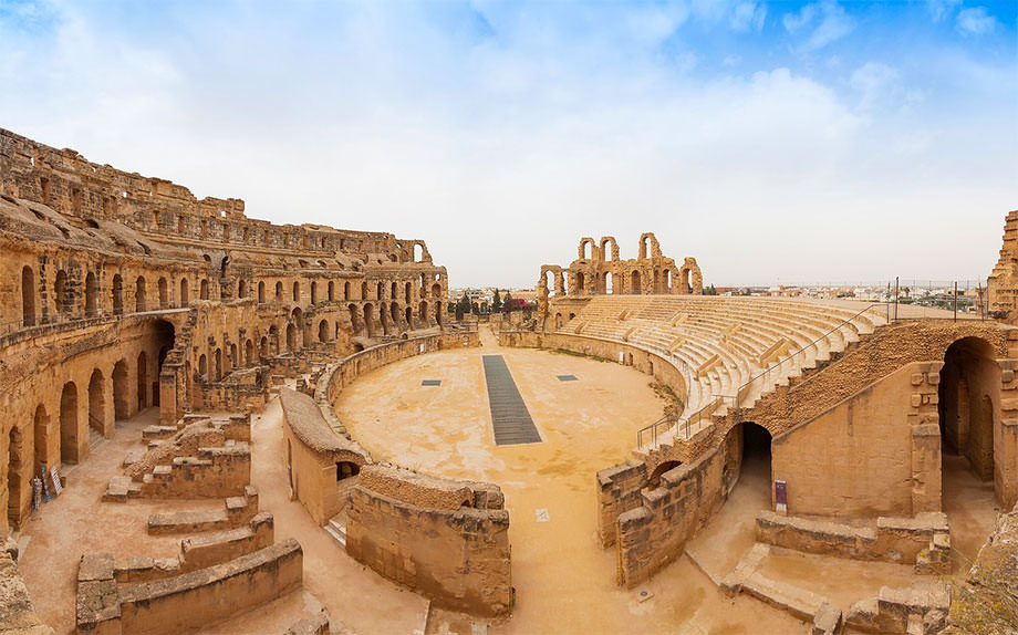Ruines romaines en Tunisie