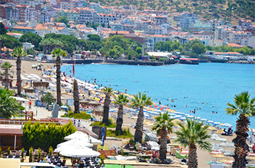 Plage Dikili, Turquie