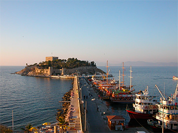 Port de Kusadi, Turquie