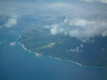 Marie-Galante vue du ciel