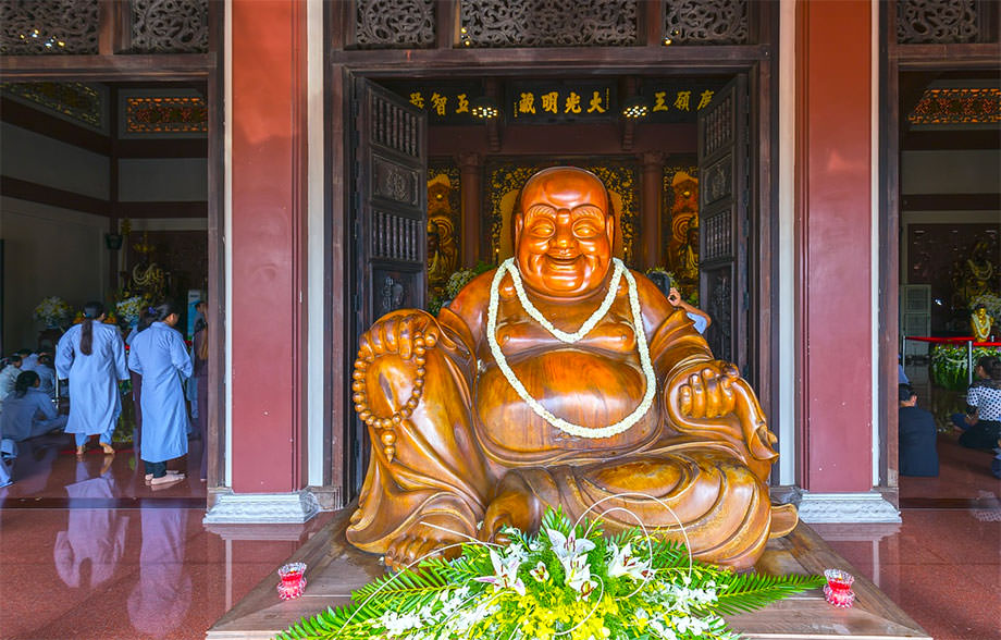 Ho Chi Minh Ville - Statue Bouddha