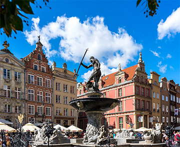 marché à Gdańsk