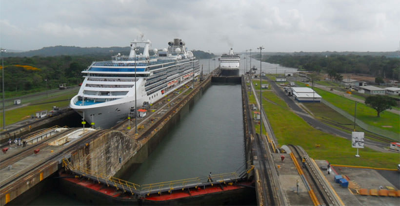 Gatun Locks, Ecluses sur le Canala de Panama