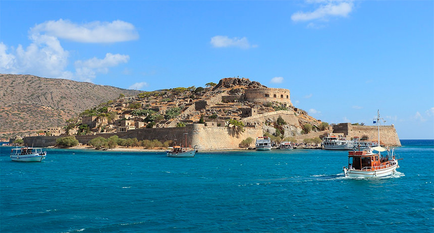 Spinalonga, Île De La Lèpre en Crète