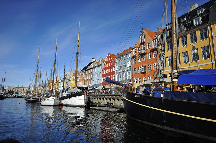 Vieux port de Copenhague